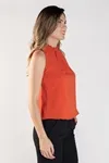 BLUSA DWZ GOLA ALTA COM LASTEX