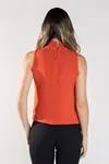 BLUSA DWZ GOLA ALTA COM LASTEX