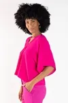 BLUSA DWZ MANGA MORCEGO LISA