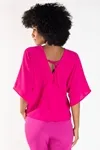BLUSA DWZ MANGA MORCEGO LISA