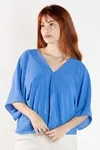 BLUSA DWZ MANGA MORCEGO LISA