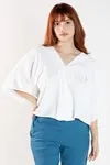 BLUSA DWZ MANGA MORCEGO LISA