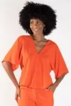 BLUSA DWZ MANGA MORCEGO LISA