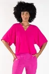 BLUSA DWZ MANGA MORCEGO LISA