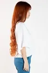 BLUSA DWZ MANGA MORCEGO LISA