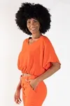 CROPPED DWZ LISO COM ELASTICO