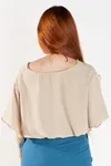 CROPPED DWZ LISO COM ELASTICO