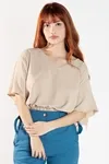 CROPPED DWZ LISO COM ELASTICO