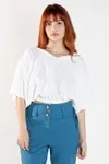 CROPPED DWZ LISO COM ELASTICO