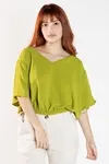 CROPPED DWZ LISO COM ELASTICO