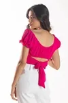 CROPPED DWZ NERVURA FRENTE