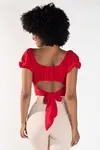 CROPPED DWZ NERVURA FRENTE