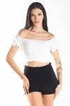 CROPPED DWZ NERVURA FRENTE