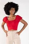 CROPPED DWZ NERVURA FRENTE