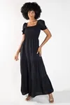 VESTIDO DWZ COM LASTEX LISO