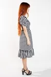 VESTIDO DWZ CURTO LISTRADO