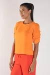 BLUSA DWZ MANGA BUFANTE
