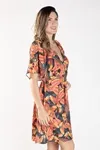 VESTIDO DWZ MANGA CURTA COM LASTEX