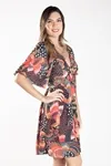 VESTIDO DWZ MANGA CURTA COM LASTEX