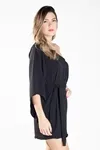VESTIDO DWZ LISO OMBRO