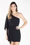 VESTIDO DWZ LISO OMBRO