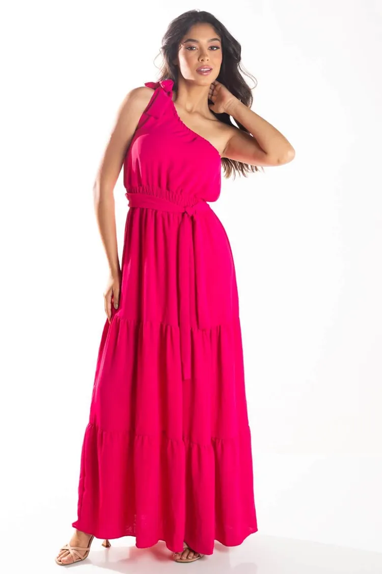 VESTIDO DWZ LONGO OMBRO A OMBRO