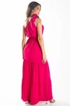 VESTIDO DWZ LONGO OMBRO A OMBRO