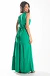 VESTIDO DWZ LONGO OMBRO A OMBRO