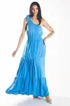 VESTIDO DWZ LONGO OMBRO A OMBRO