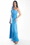 VESTIDO DWZ LONGO OMBRO A OMBRO