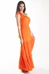 VESTIDO DWZ LONGO OMBRO A OMBRO