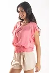 CROPPED DWZ MANGA BABADO LISO