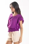 CROPPED DWZ MANGA BABADO LISO