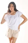 CROPPED DWZ MANGA BABADO LISO
