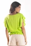 CROPPED DWZ MANGA BABADO LISO