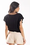 CROPPED DWZ MANGA BABADO LISO