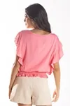 CROPPED DWZ MANGA BABADO LISO