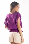 CROPPED DWZ MANGA BABADO LISO