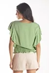 CROPPED DWZ MANGA BABADO LISO