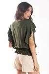CROPPED DWZ MANGA BABADO LISO