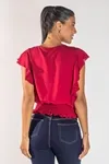 CROPPED DWZ MANGA BABADO LISO