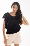 CROPPED DWZ MANGA BABADO LISO