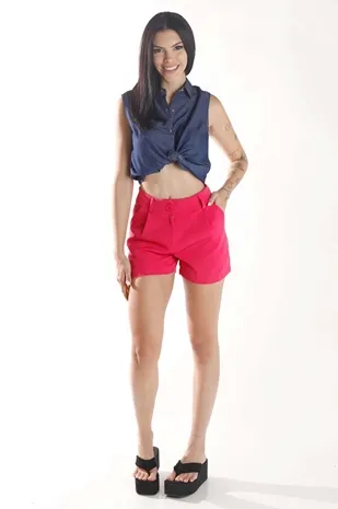 SHORT DWZ COM CINTO