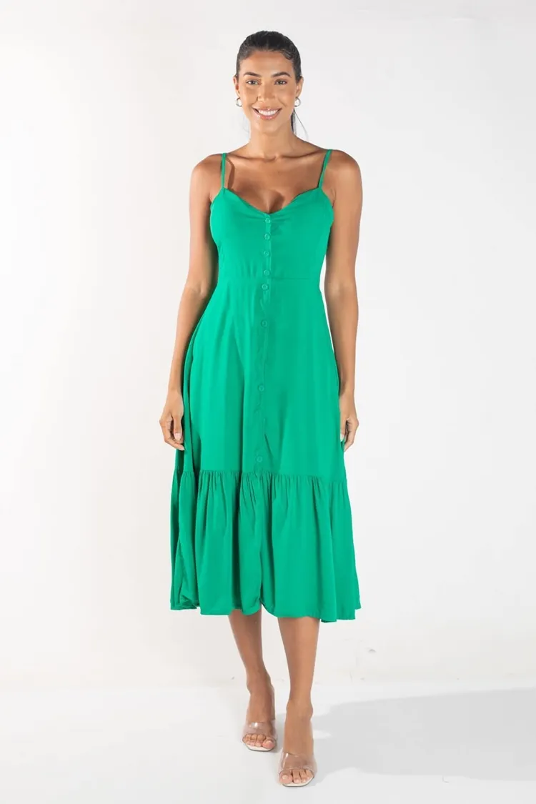 VESTIDO DWZ MID BOTOES