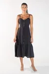 VESTIDO DWZ MID BOTOES