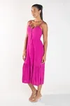 VESTIDO DWZ MID BOTOES