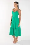 VESTIDO DWZ MID BOTOES
