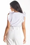 BLUSA DWZ MANGA BABADO