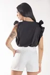BLUSA DWZ MANGA BABADO