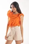 BLUSA DWZ MANGA BABADO